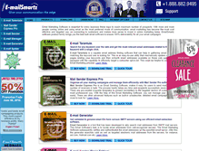Tablet Screenshot of emailsmartz.com
